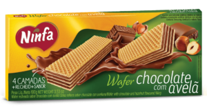 Wafer Chocolate com Avelã 100g