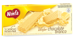 Wafer Chocolate Branco 84g